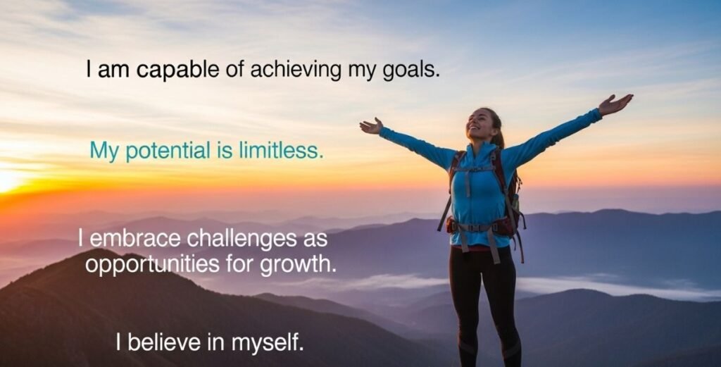 The Things to say when you feel like being successful and feeling confident